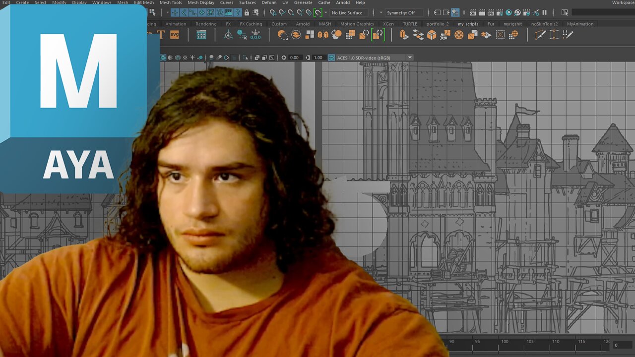 Blocking out some reference images