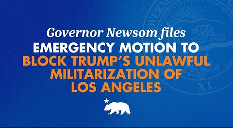 BREAKING UPDATE: Gov. Gavin Newsom Files Emergency Motion In An Attempt