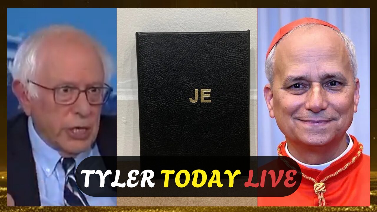 An American Pope, Bernie Defends Private Jet Use & Kash Says JE Files Soon || Tyler Today Live #40