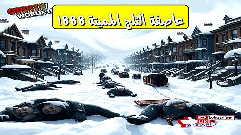 زلزال الثلج: عاصفة 1888 التي هزت أمريكا #تاريخ #عواصف #أمريكا