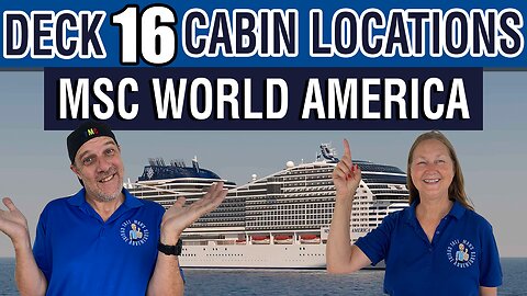 MSC World America Cabin Deck 16 Revealed! | Tall Man’s Cruise Adventures Full Tour