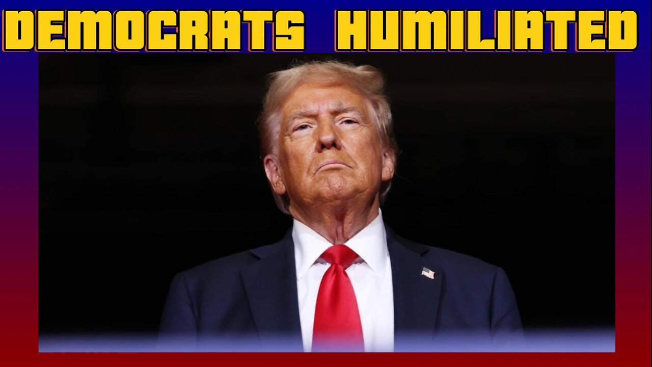 Democrats Suffer SHOCKING SETBACK as Trump Unleashes BOMBSHELL