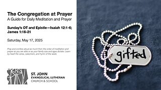 Sunday’s OT and Epistle—Isaiah 12:1-6; James 1:16-21