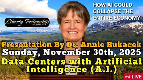 Dr. Annie Bukacek: AI DATA CENTER BUBBLE, Impossible, Unobtainable Goals, Hidden LIES Exposed