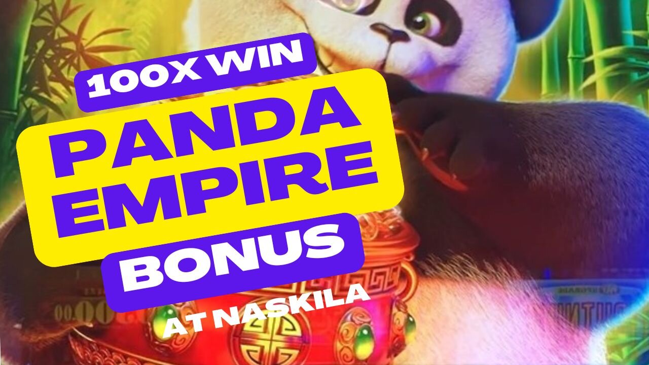 100x Win on Panda Empire Bonus 🐼🎰💵