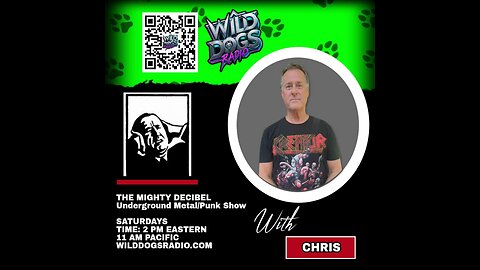 THE MIGHTY DECIBEL SHOW on WILD DOGS RADIO - Dec 20, 2025
