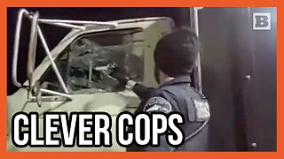 Clever Cops Steal Truck Keys from Uncooperative Suspects Before They Have Chance to Flee