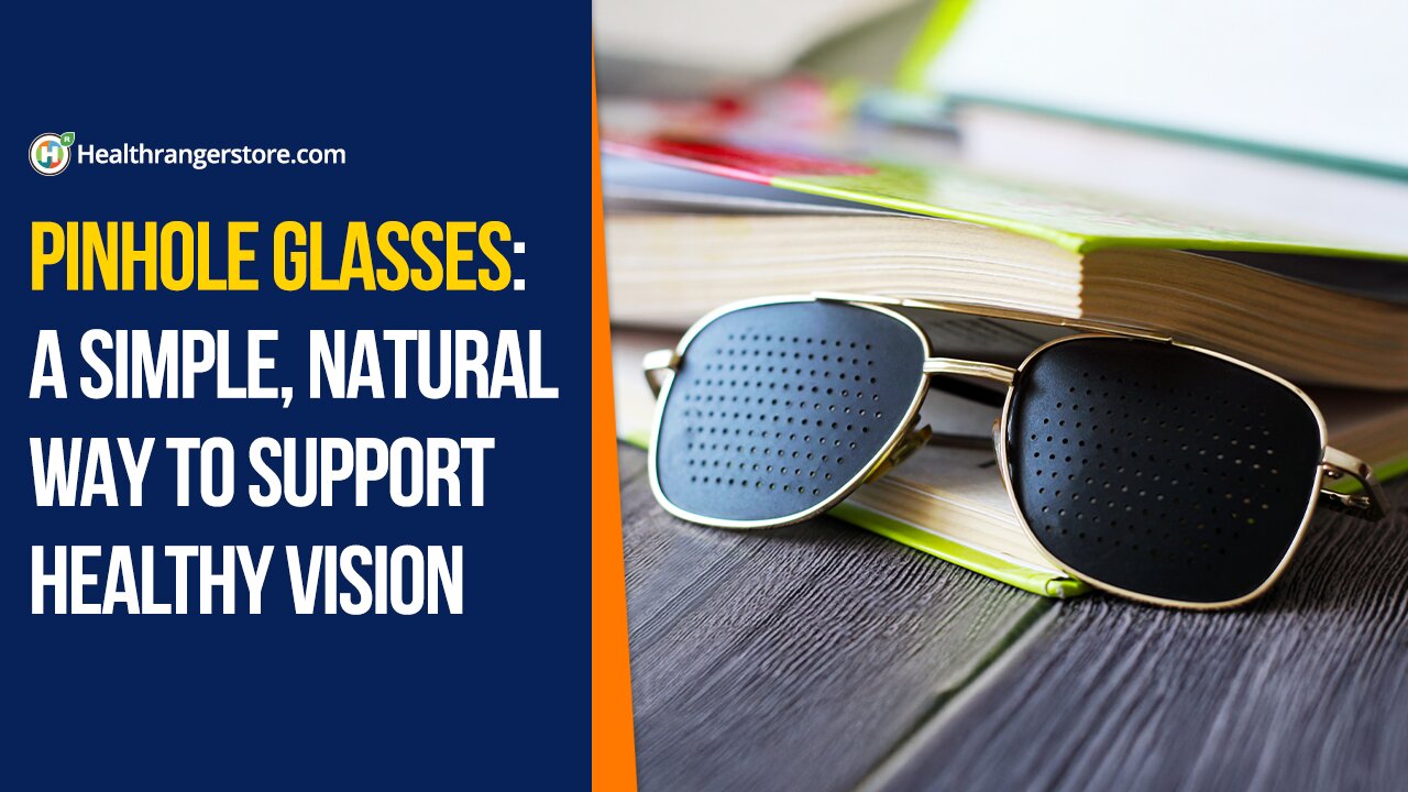 Pinhole glasses: A simple, natural way to support healthy vision