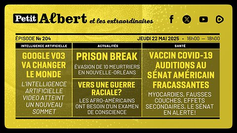Petit Albert et les extraordinaires Épisode #204