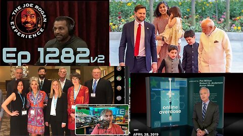 FBI Kash Patel Joe Rogan miss! “China” opioid fentanyl narrative seeded 2019 60 minutes (1282v2)RFKJ
