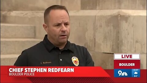 Boulder Police Chief: Too Early to Call Boulder Attack Terrorism