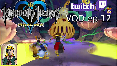 Kingdom Hearts stream -Twitch VOD ep12 Escaping from Monstro to Halloween