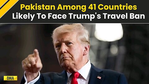 US Travel Ban: Donald Trump Likely To Ban Travel Of Pakistan Among 41 Countries To US | World News