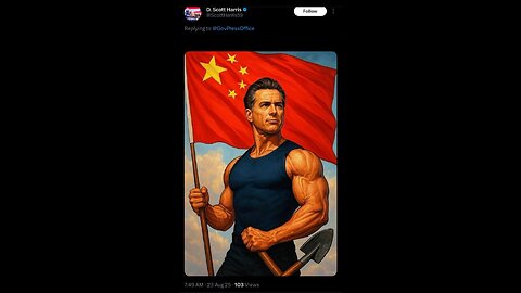 Trolls and debunks on Newsom on X