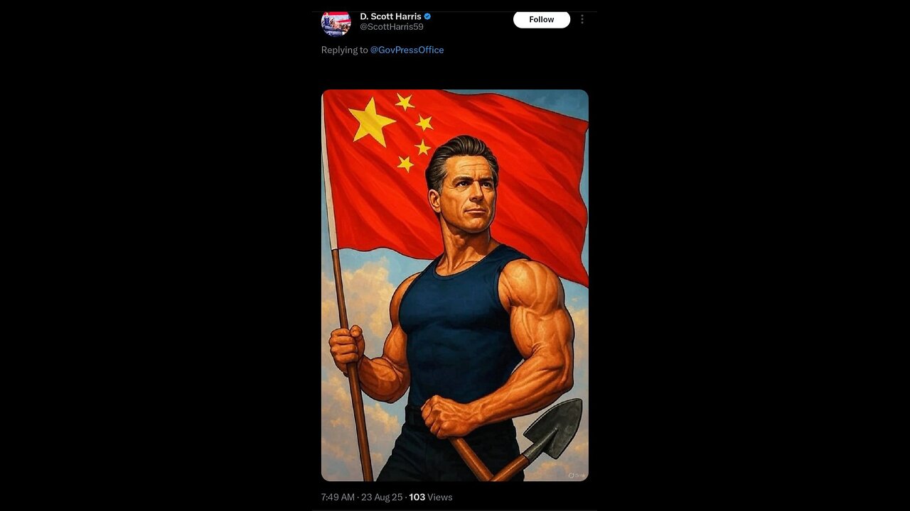 Trolls and debunks on Newsom on X