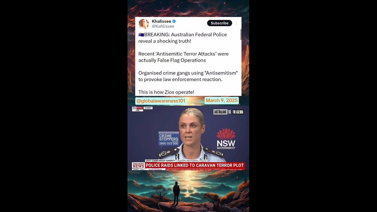 Fake "antisemitic hate crimes and all around Australia