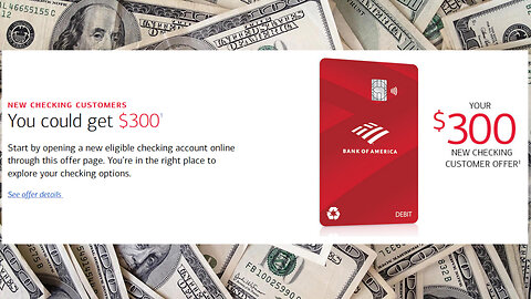 Stealing $300 from Bank of America