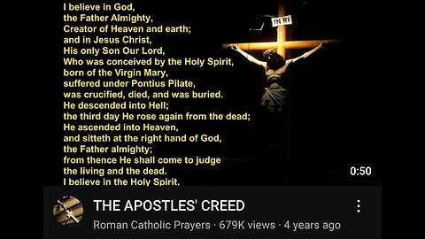 Apostles' Creed by Roman Catholic Prayers