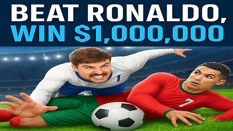I Challenged Ronaldo for $1,000,000 – And This Happened!
