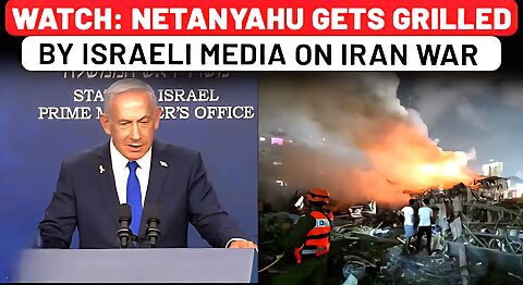 Full Video: Netanyahu Gets Grilled By Israeli Press On Iran War, Khamenei, Trump, Nuclear Program