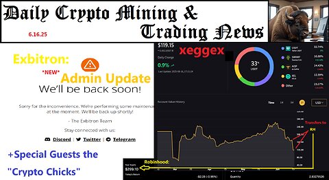 Crypto Mining & Trading News - Ep. 23 (New Exbitron Updates, Exchange Updates, New EvoAi Update)