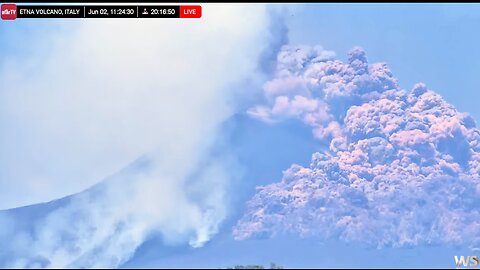 Mt.Etna Eruption😳