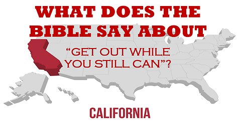 Biblical Reasons to Leave California in Light of Coming Judgment | Mark C. Biteler