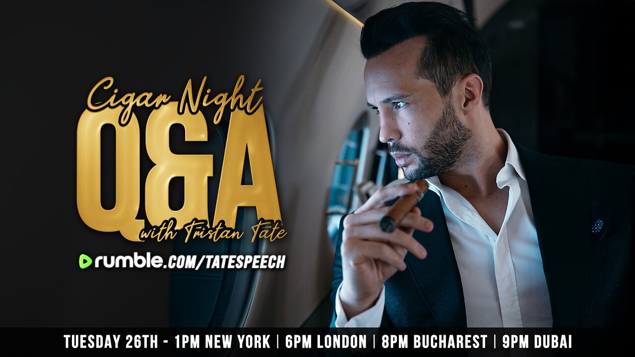 CIGAR NIGHT Q&A WITH TRISTAN TATE | EP.18