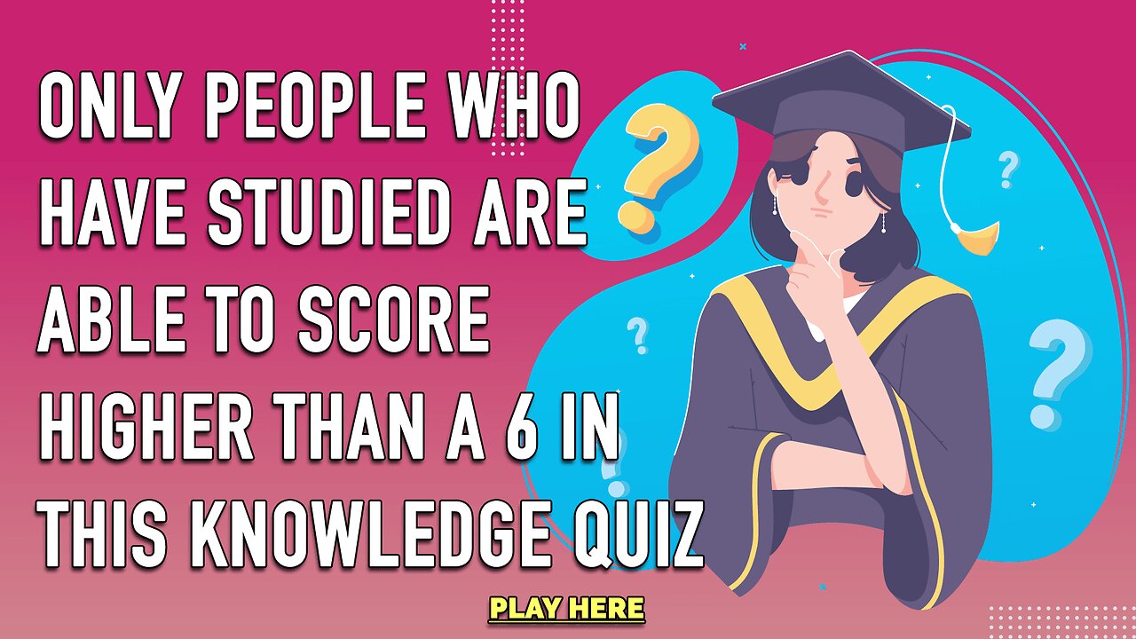 HARD Quiz for Geniuses