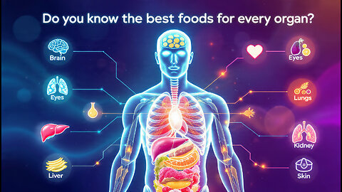 Best Foods for Every Organ — The Real Formula for a Healthy Body! Health Tips! Seth's Hub