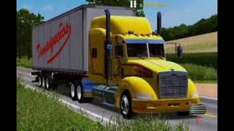 WTDS – PETERBILT 386 COM UM BAÚ DE MÓVEIS PARA IRECÊ