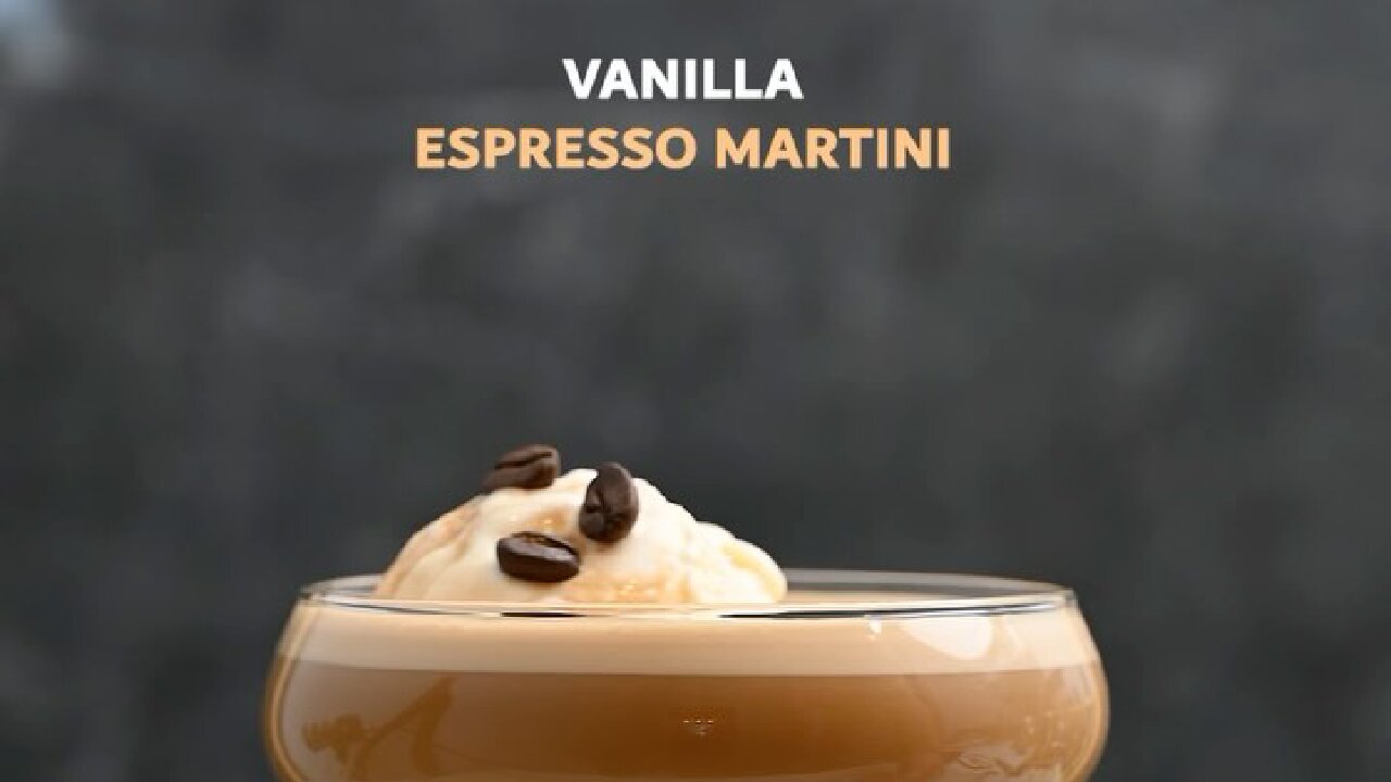COCKTAIL VANILLA ESPRESSO MARTINI