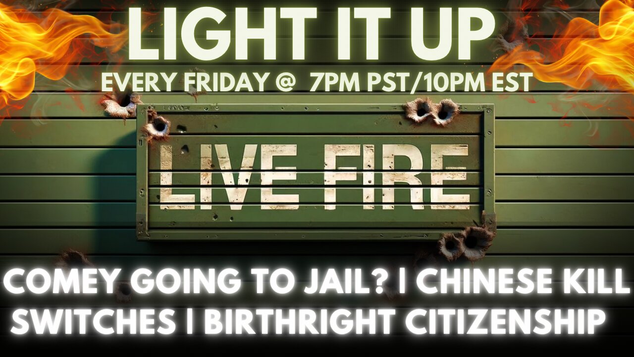 COMEY GOING TO JAIL | CHINESE KILL SWITCHES | BIRTHRIGHT CITIZENSHIP