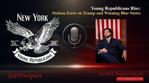 Young Republicans Rise: Stefano Forte on Trump and Winning Blue States