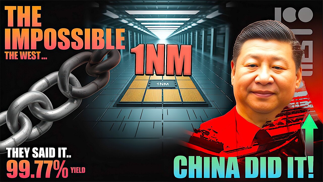 🌐 China’s 1nm Chip SHOCKER! 99.77% Yield Stuns Tech World!💥