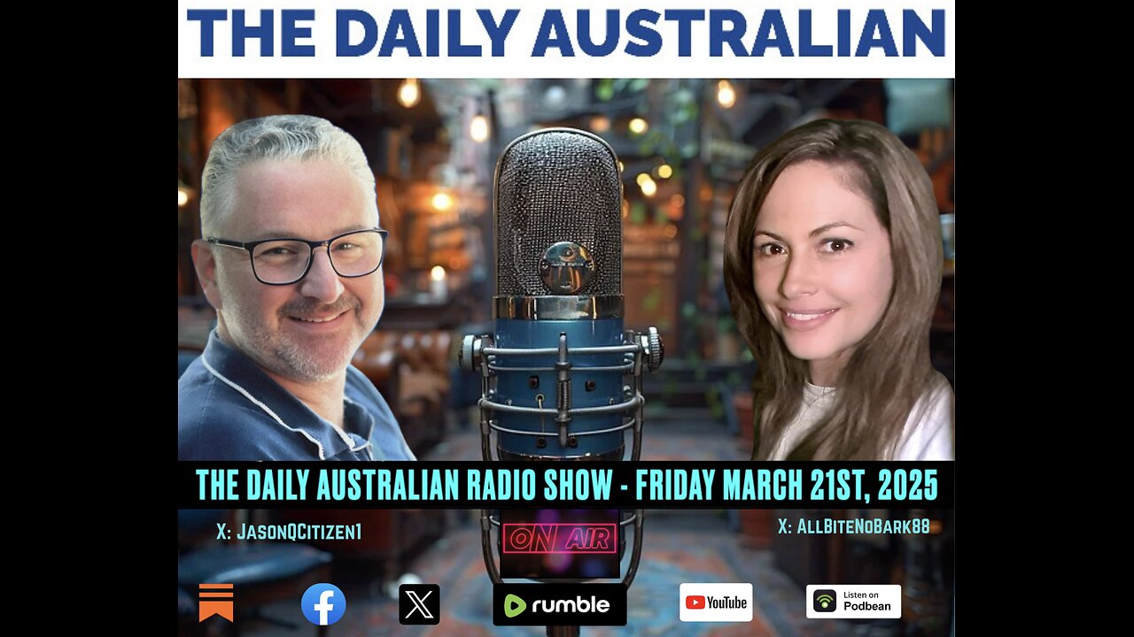 The Daily Australian Radio Show Ep 65 - Friday April 4th, 2025