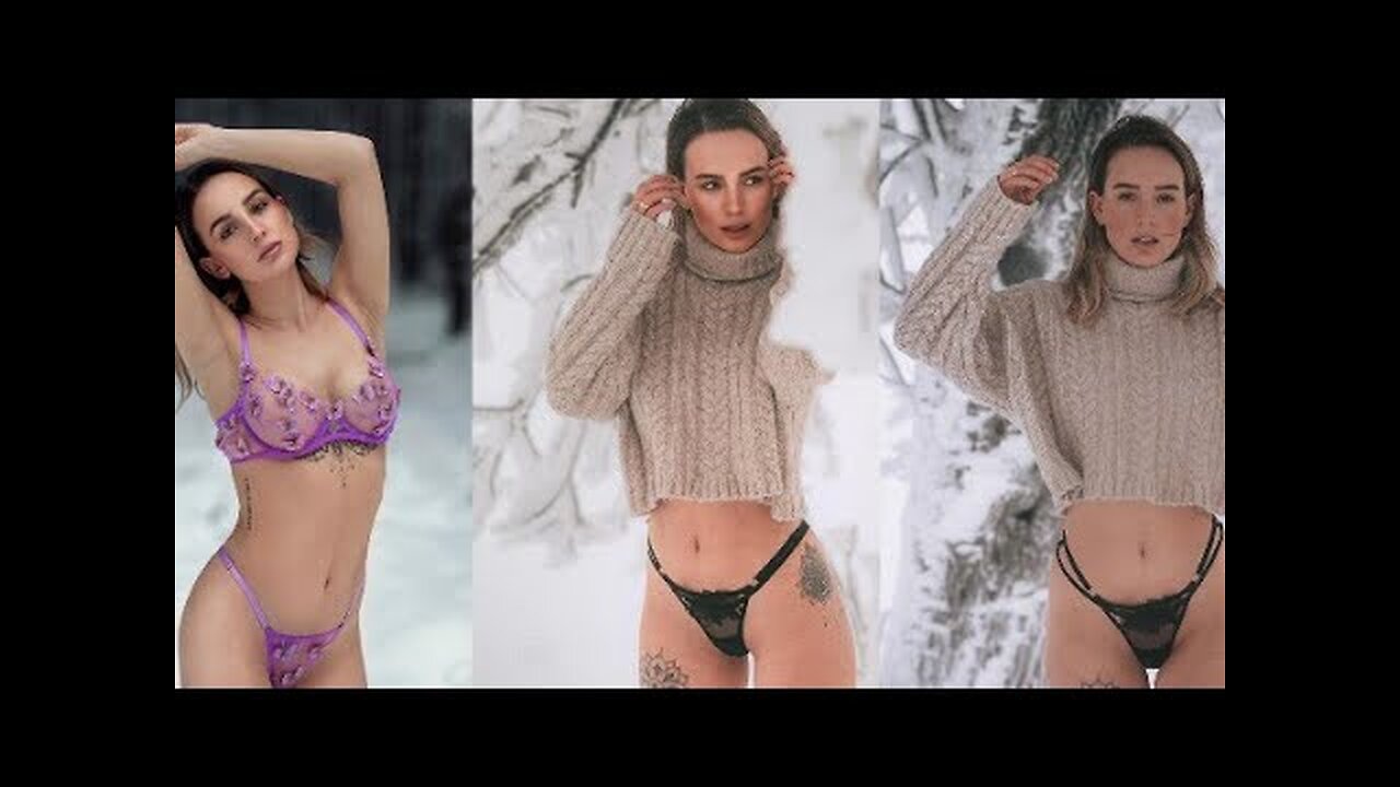German bikini blondes in snow /voltran kind