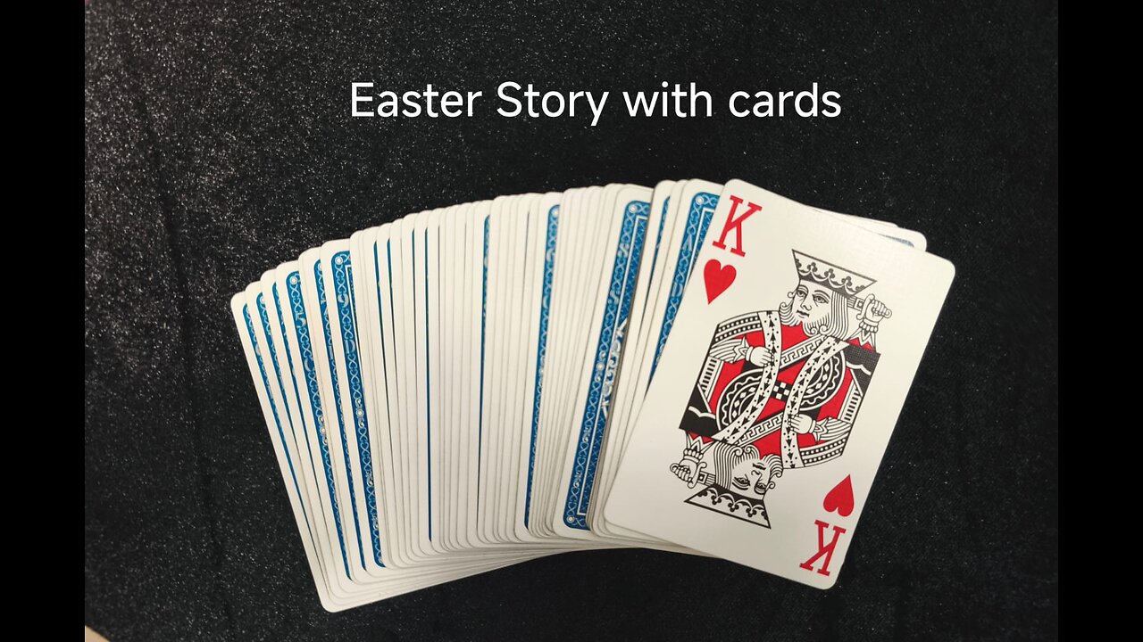 The Easter Story with cards