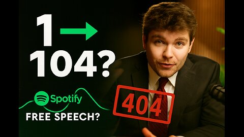 Nick Fuentes vs Spotify | Was #1… Then Vanished. War on Free Speech