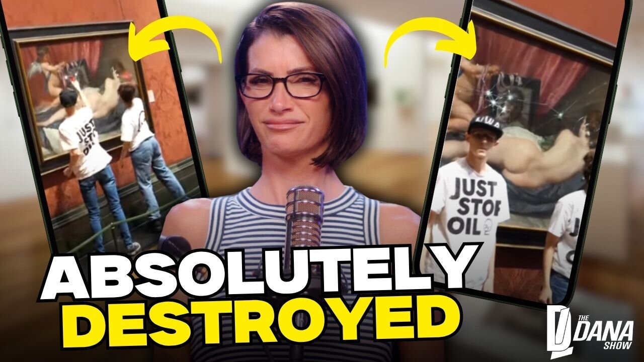 Climate Activists DESTROY A 370 Year Old Painting?!