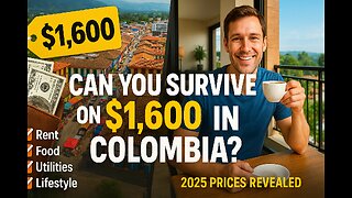 Can you survive on $1600 a month in Colombia? : Coffee Time LIVE 6 July 2025