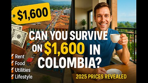 Can you survive on $1600 a month in Colombia? : Coffee Time LIVE 6 July 2025