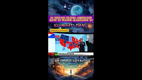 26 states in America have made a loyalty oath to Illuminati Israel.