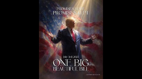 🇺🇸 ⭐ Jul 3 2025 - President Trump Prepares To Sign The One Big Beautiful Bill