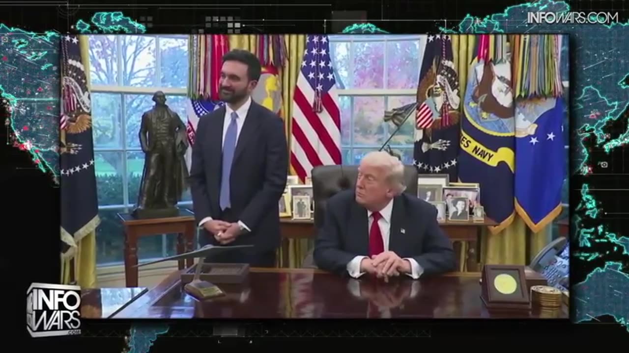 INFOWARS WAR ROOM [FULL] Friday 11/21/25 • NYC Communist Mayor Mamdani Meeting Trump At White House
