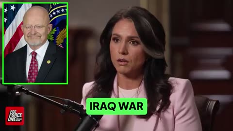 James Clapper’s first intel scandal—she says he “manufactured” the WMD lie that led to the Iraq War.