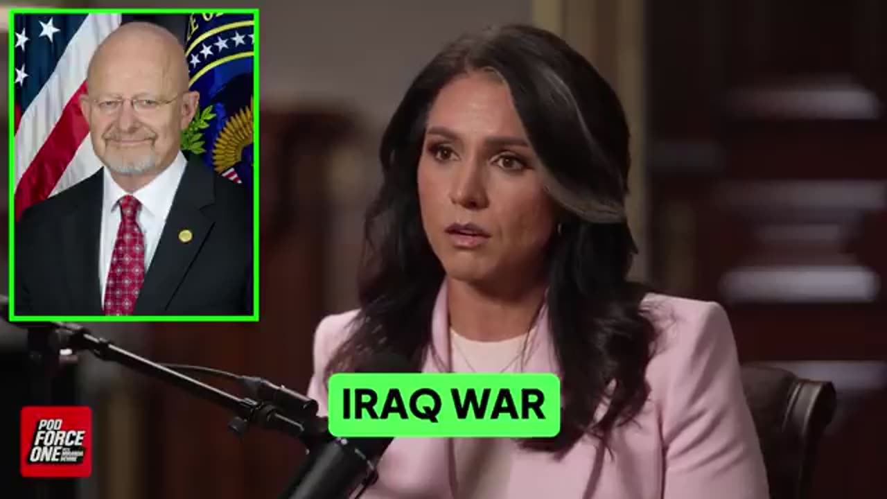 James Clapper’s first intel scandal—she says he “manufactured” the WMD lie that led to the Iraq War.