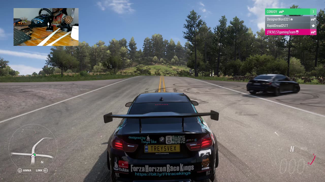 STREET RACING WITH @ForzaTreysVex - steering wheel gameplay