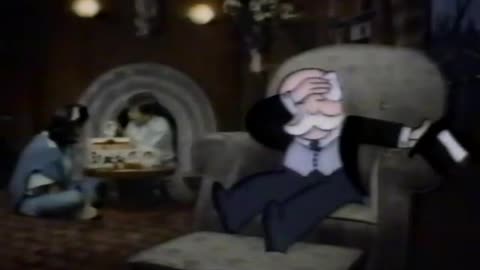 "Free Parking " Monopoly Board Game Spin-Off TV Commercial from 1988 Parker Brothers