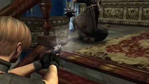 Leon Aplica Suplex Em Mais Ganados Do Castelo Salazar | #re4_tweaks